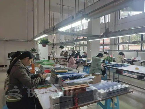 家門口建起電子廠 西疇農村群眾秒變上班族